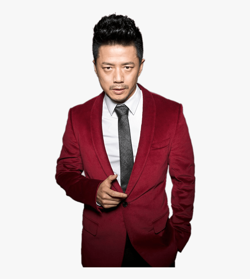 Duan Yihong Red Blazer - Tuxedo, HD Png Download