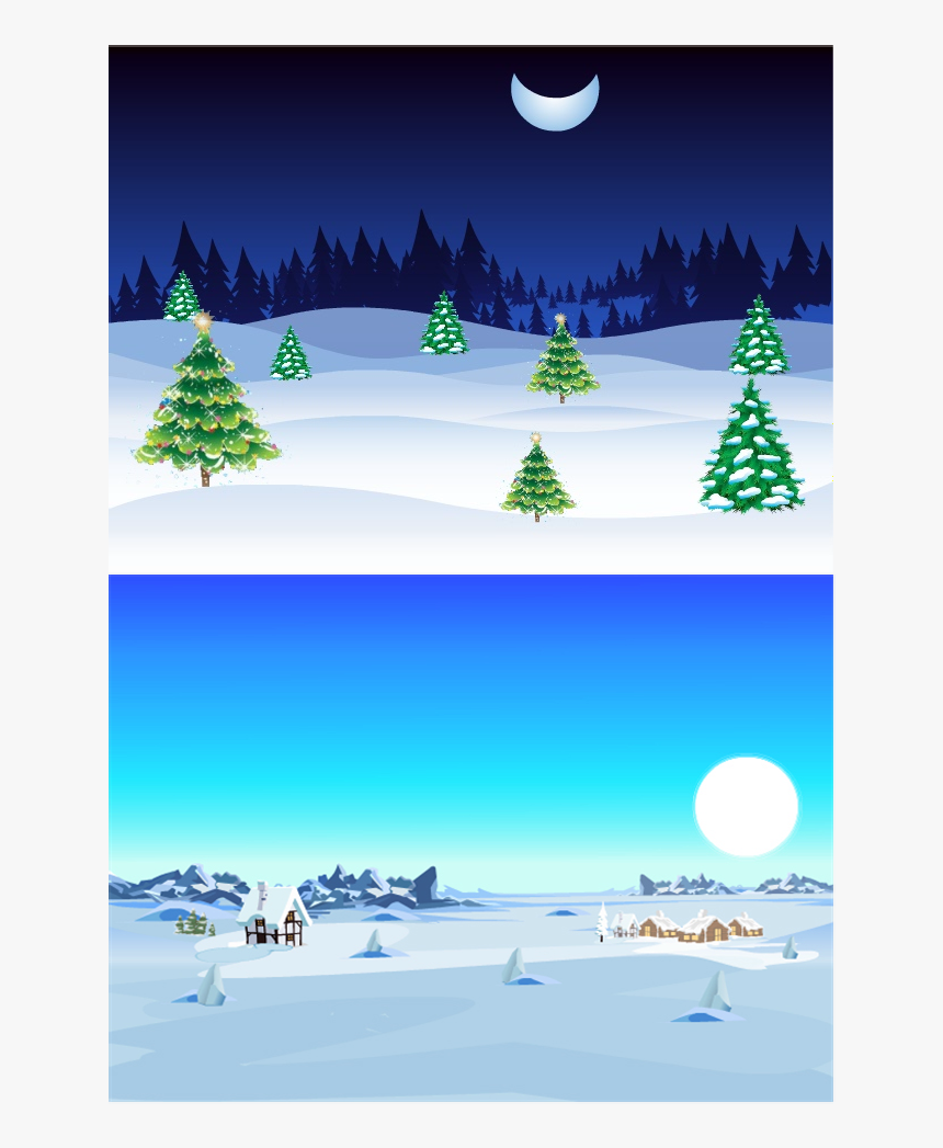 Tree Covered In Snow, HD Png Download