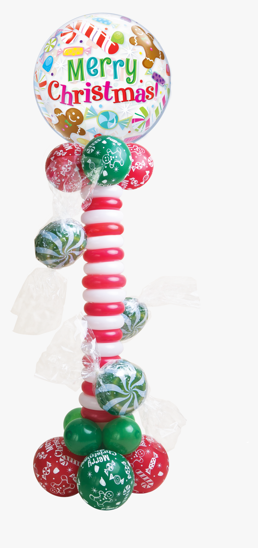 Christmas Balloons Png, Transparent Png