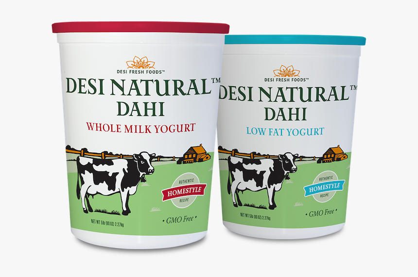 Desi Natural Dahi Yogurt Desi Whole Milk Yogurt, HD Png Download