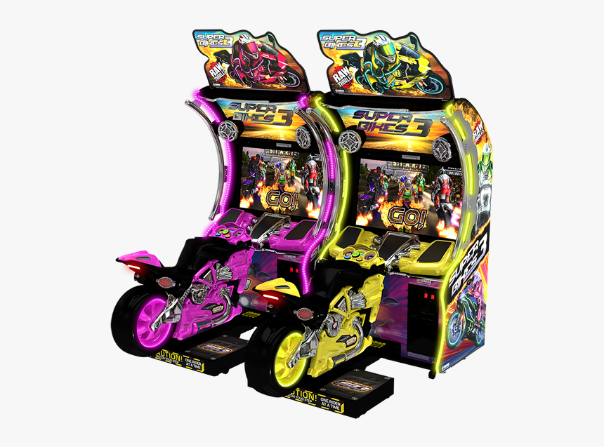 Super Bikes 3 Arcade Game, HD Png Download