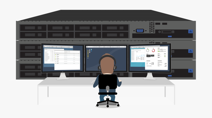 Transparent Servidor Png - Remote Desktop Software, Png Download