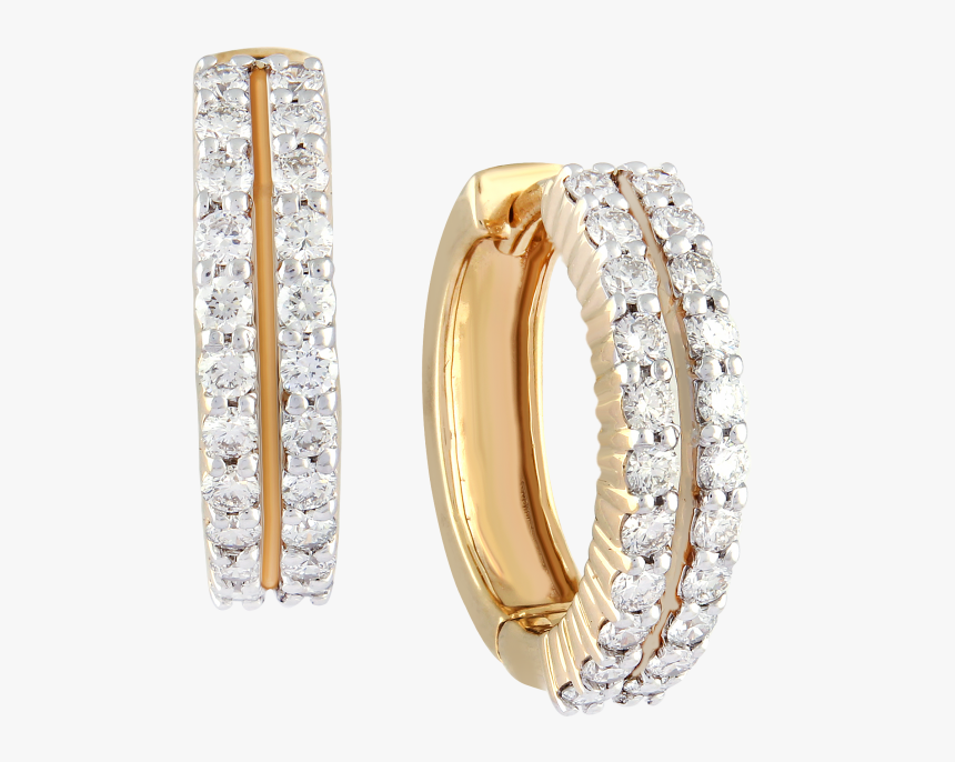 Hoop Diamond Rings - Body Jewelry, HD Png Download