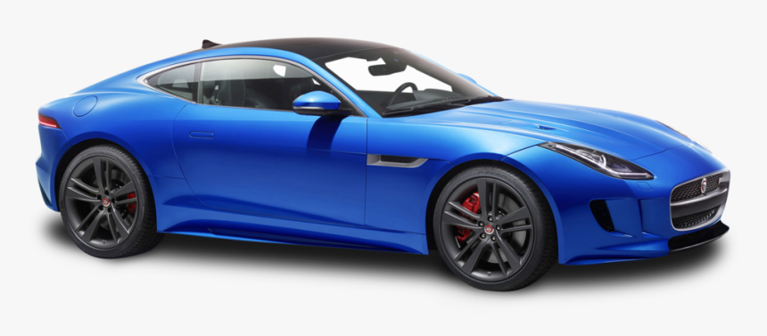 Blue Jaguar Sports Car, HD Png Download
