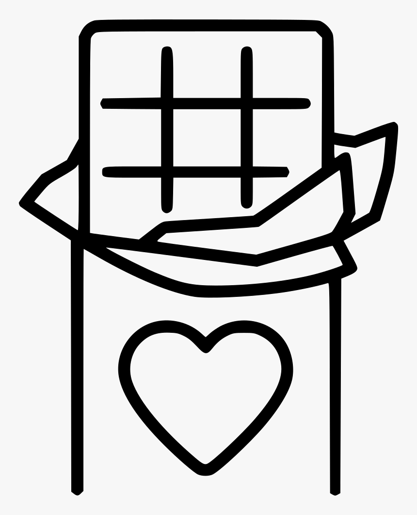 Heart Chocolate - Heart Chocolate Icon Png, Transparent Png