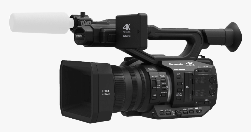 Panasonic Video Camera Recorder Png - Panasonic Ux90 4k Video Camera, Transparent Png