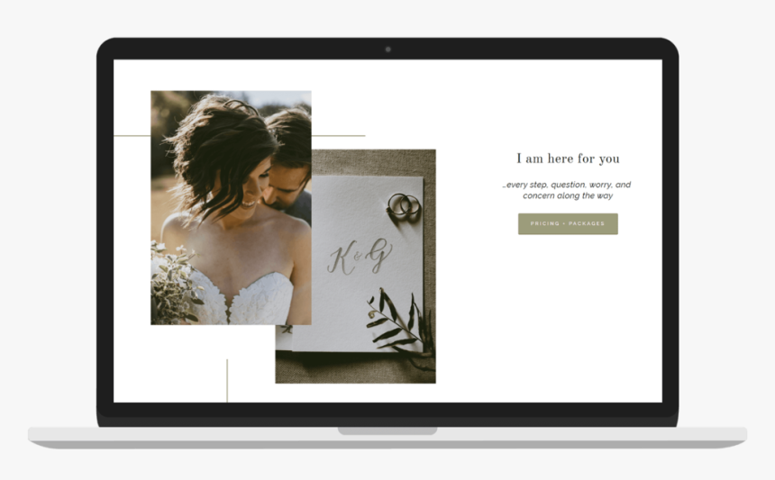Squarespace Website Designer Wedding Photography Homepage, HD Png Download