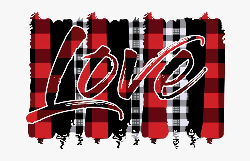 Love, Buffalo Plaid, Valentines, Cupid, Stupid Cupid, - T-shirt, HD Png Download