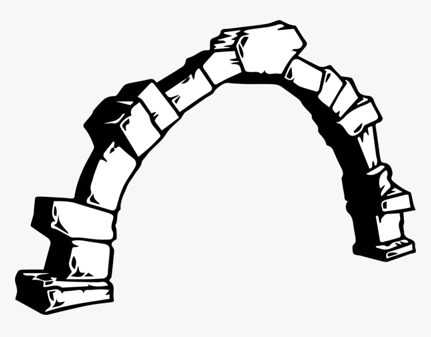 Pillar Drawing Stone - Stone Mason Clip Art, HD Png Download