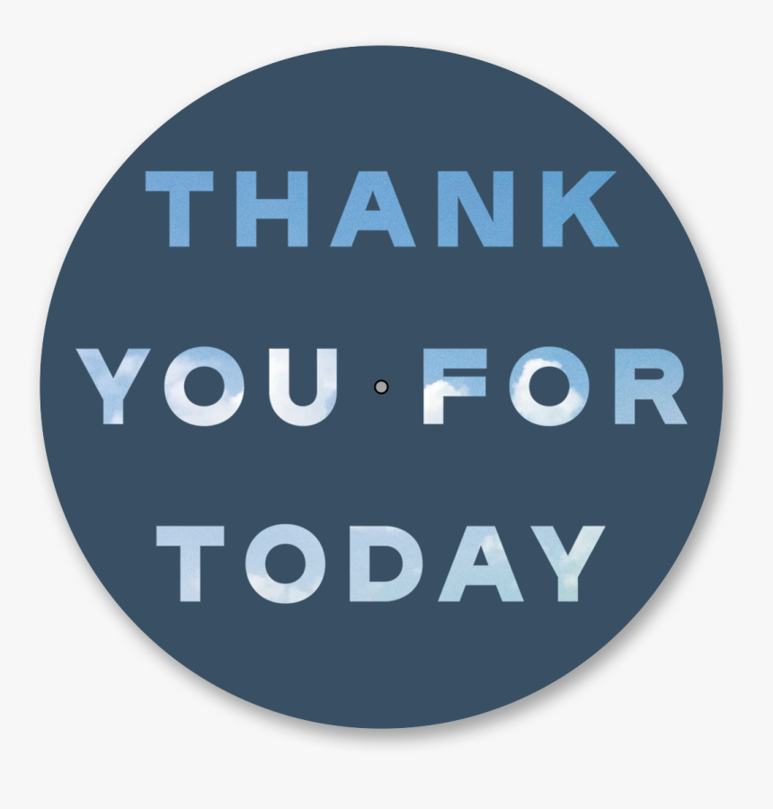 Thank You Png Images - Circle, Transparent Png