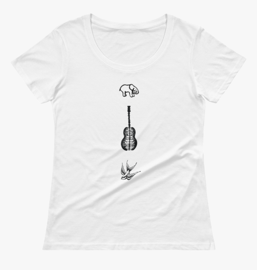 Shawn S Tattoos Scoop Neck Tee - Active Shirt, HD Png Download