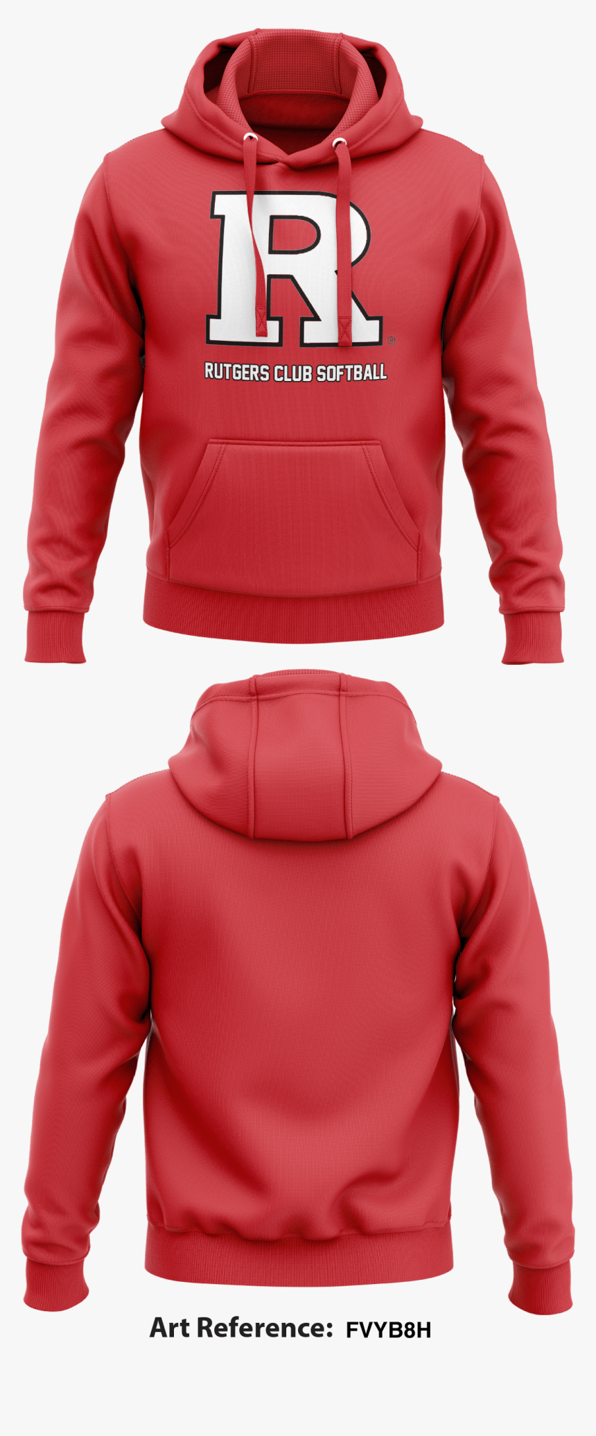 Rutgers Club Softball Hoodie - Cool Rams Hoodies, HD Png Download