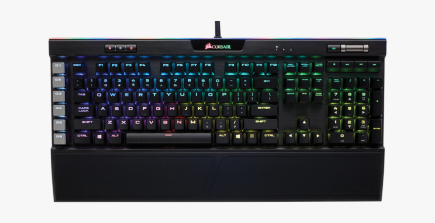 Corsair K95 Rgb Platinum Mechanical Gaming Keyboard, HD Png Download