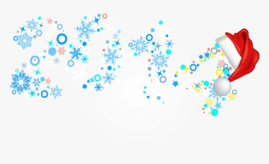 New Year Snowflake Drawing - New Years Gif Png, Transparent Png