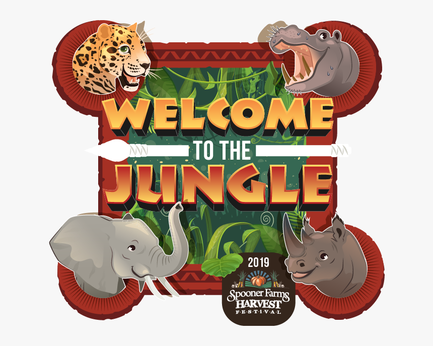 Spooner-jungle - Spooner Farms 2019 Corn Maze, HD Png Download