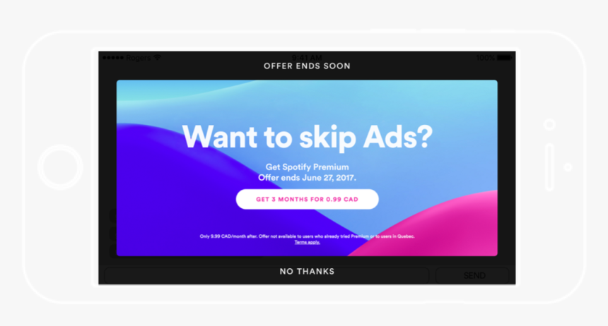 Horizontal Ads With Words Skip Ads Need To Upgrade - Led-backlit Lcd Display, HD Png Download