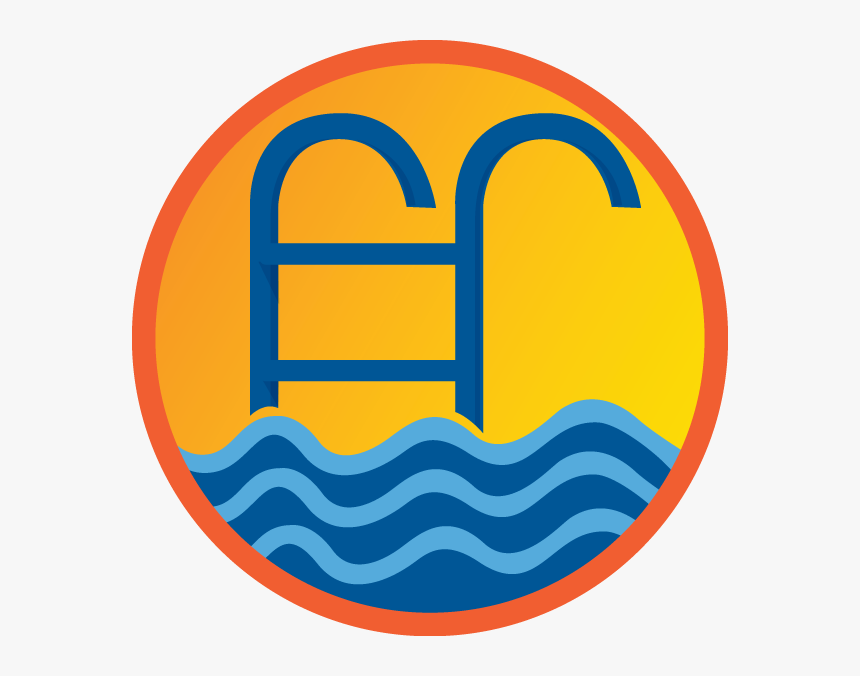 Pool And Spa Services Logo - Circle, HD Png Download