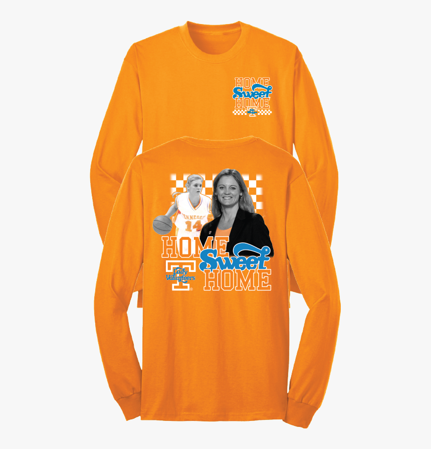 **tennessee Lady Vols Kellie Harper Home Sweet Home - Long-sleeved T-shirt, HD Png Download