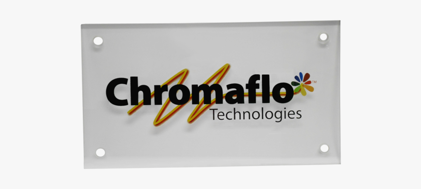 Printed Glass Signs Image - Chromaflo, HD Png Download