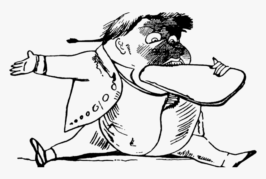 Fat Man Cartoon, HD Png Download