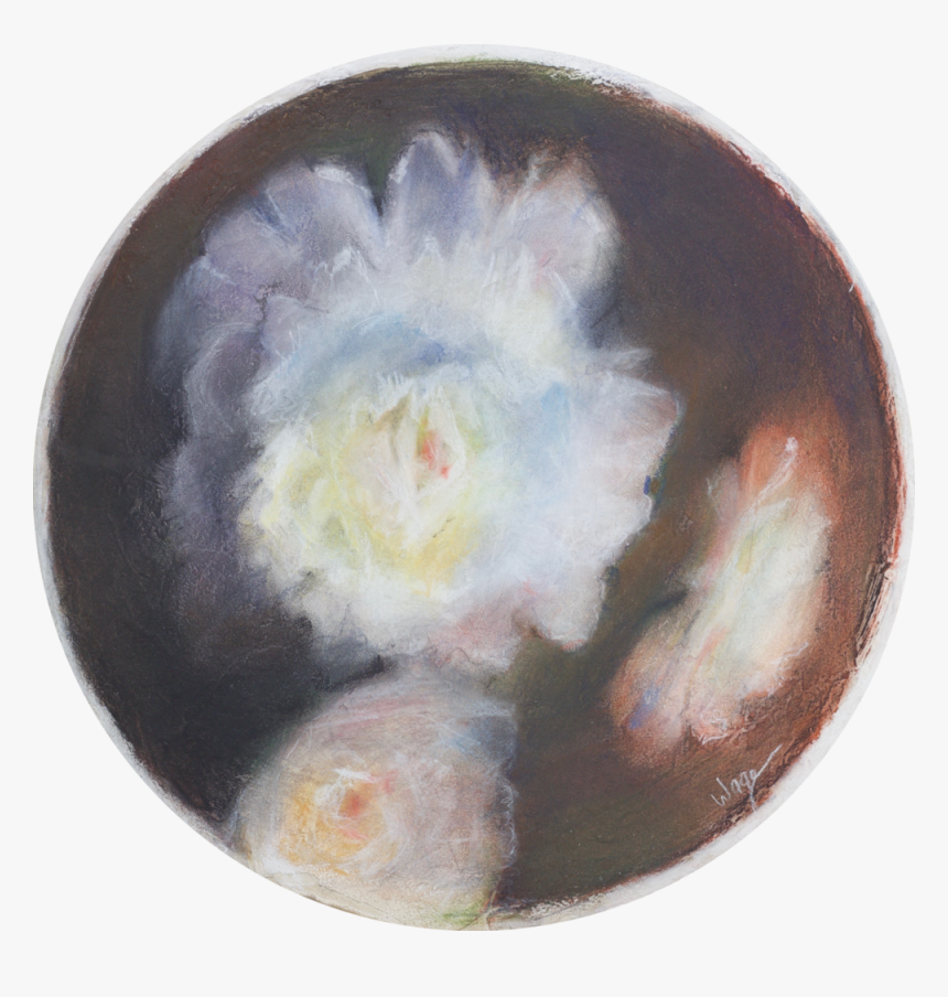 Round Peony Unframed - Visual Arts, HD Png Download