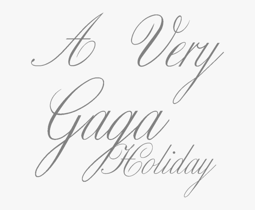 Gaga A Very Gaga Holiday, HD Png Download