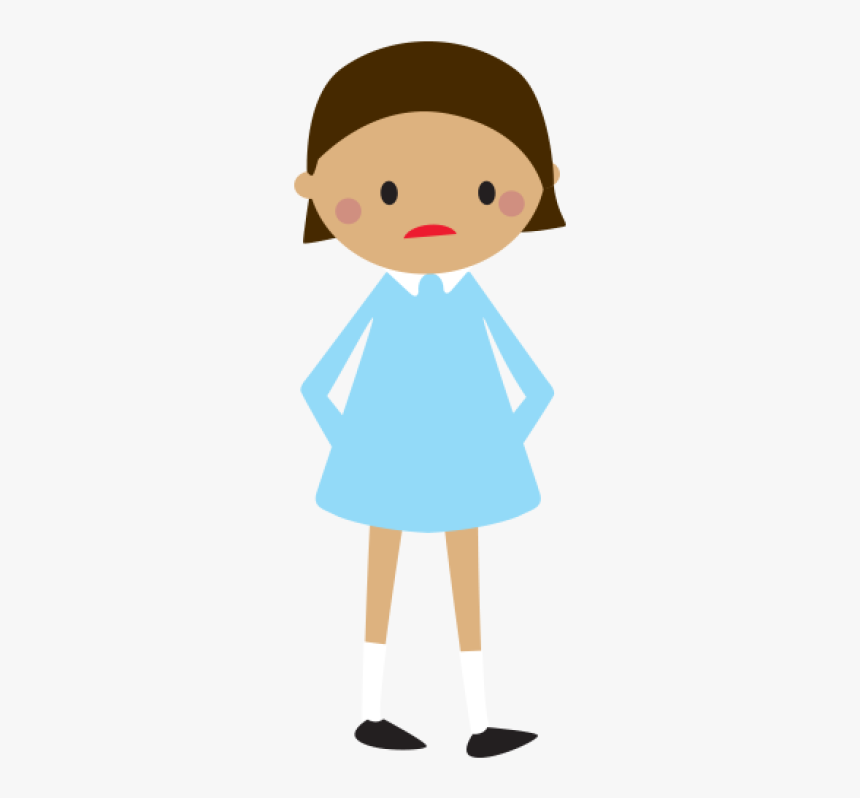 Worried Girl Clipart