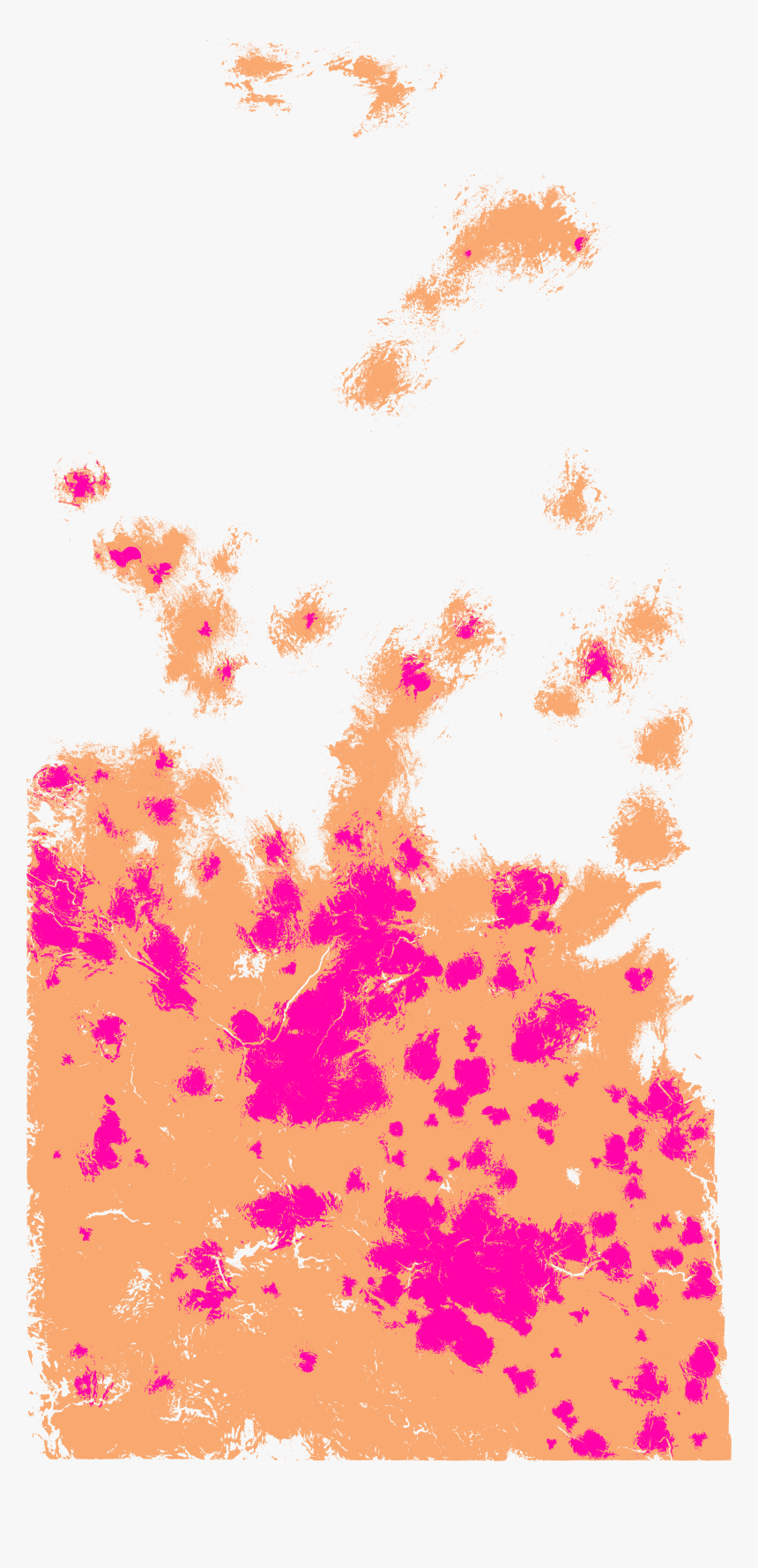 Cell Coverage Map Saskatchewan, HD Png Download