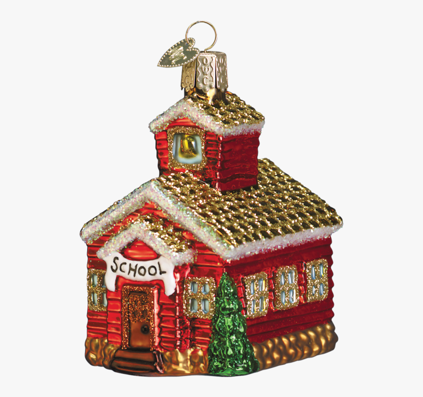 Gingerbread School House, HD Png Download