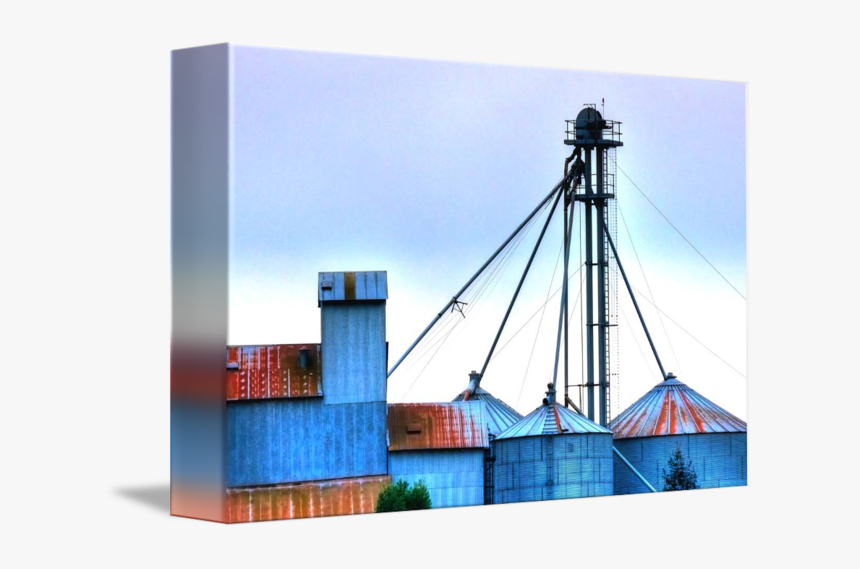 Grain Tower Png - Silo, Transparent Png