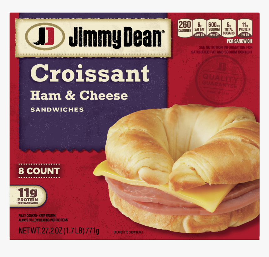 Croissant Sausage Egg And Cheese, HD Png Download