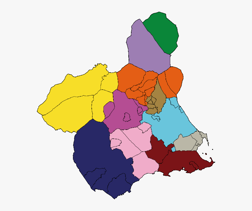Partidos Judiciales De Murcia - Vinos De Murcia, HD Png Download