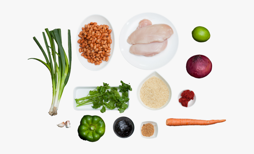 Jerk-spiced Chicken With Rice & Beans - Food, HD Png Download