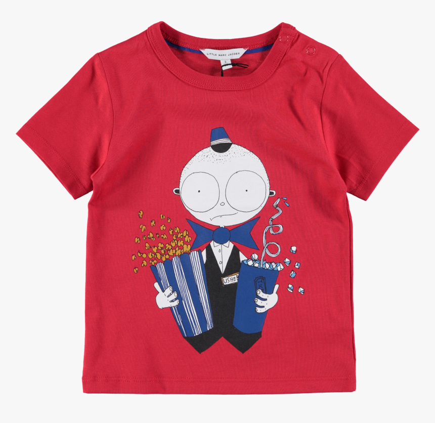 Picture Of Babies Cinema Usher T-shirt Red , Png Download - Cartoon, Transparent Png