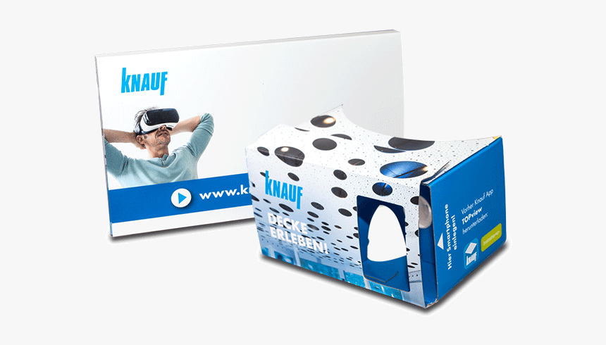 Google Cardboard Configurator Visual Effect Of Acoustic - Carton, HD Png Download