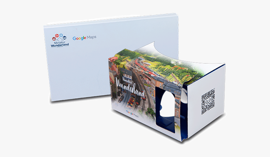 Google Cardboard Location Promotion With Google Street - Carton, HD Png Download