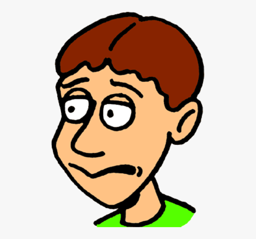 Nervous Person Clip Art, HD Png Download