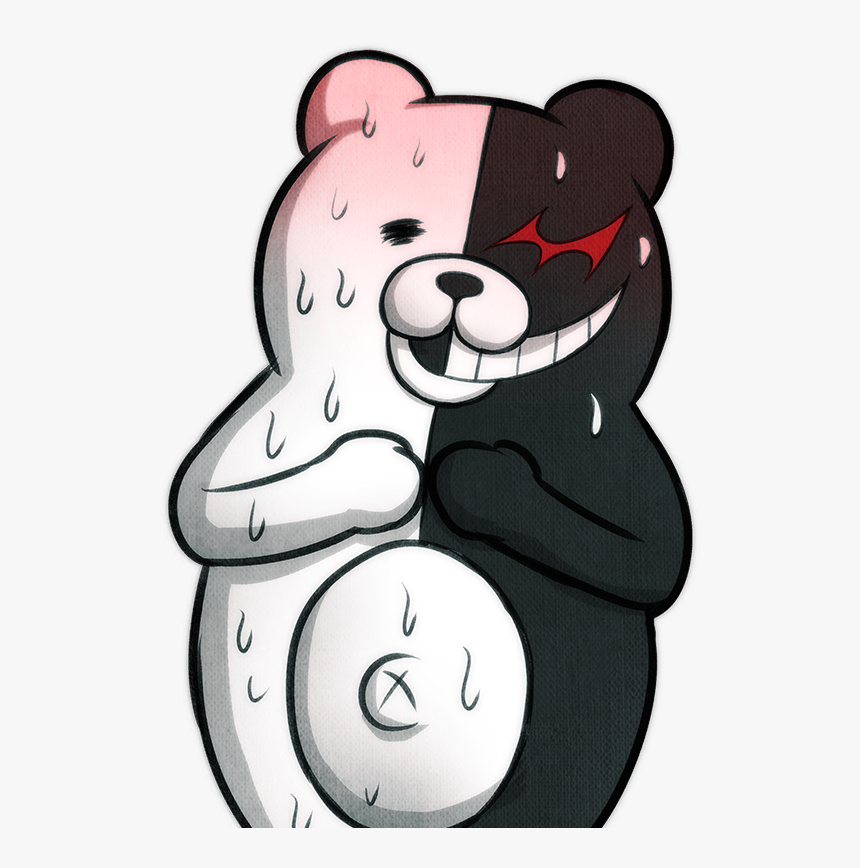 View Why , - Monokuma Nervous, HD Png Download