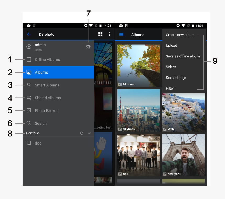 Synology Photo Station Android, HD Png Download