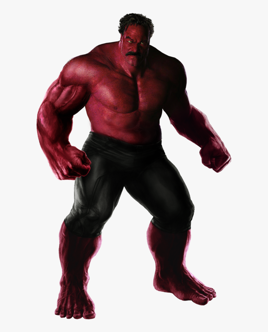 Mcu Red Hulk By Marcellsalek-26 - Red Hulk William Hurt, HD Png Download