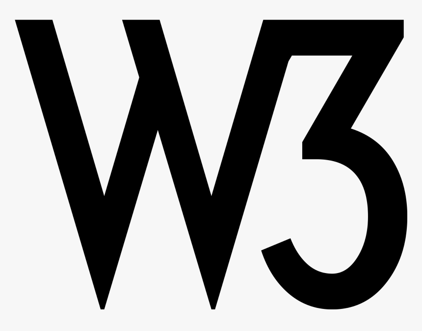 Black - World Wide Web Consortium, HD Png Download