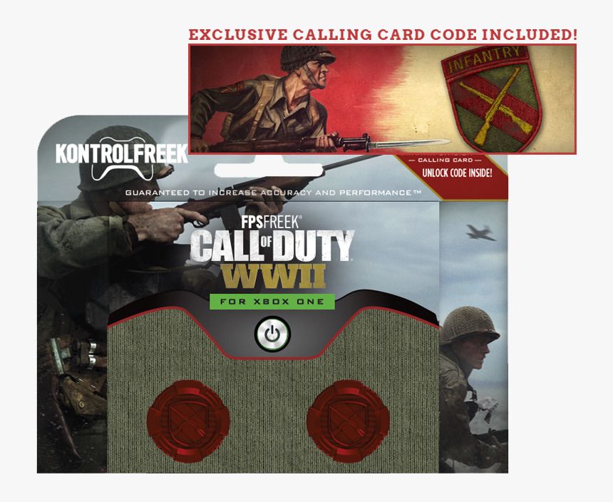Kontrolfreek Fps Freek Call Of Duty Wwii, HD Png Download