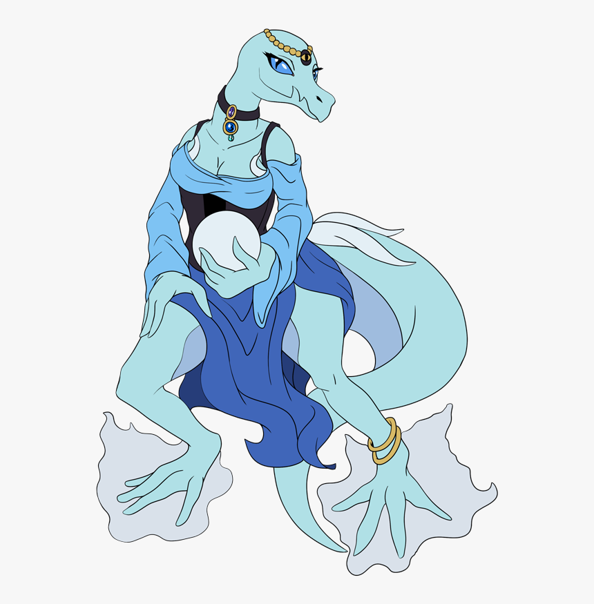 Icy Salazzle Sees The Future - Cartoon, HD Png Download