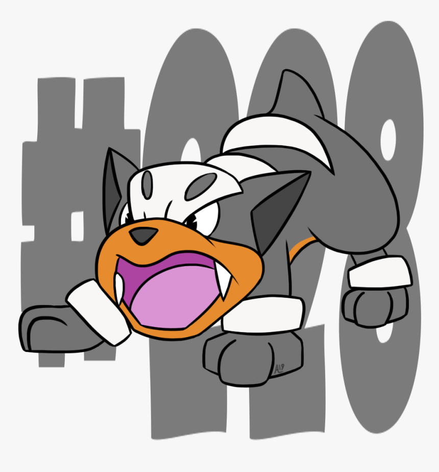Houndour Pokemon Pokemonaday Daily Fanart Artists On - Cartoon, HD Png Download