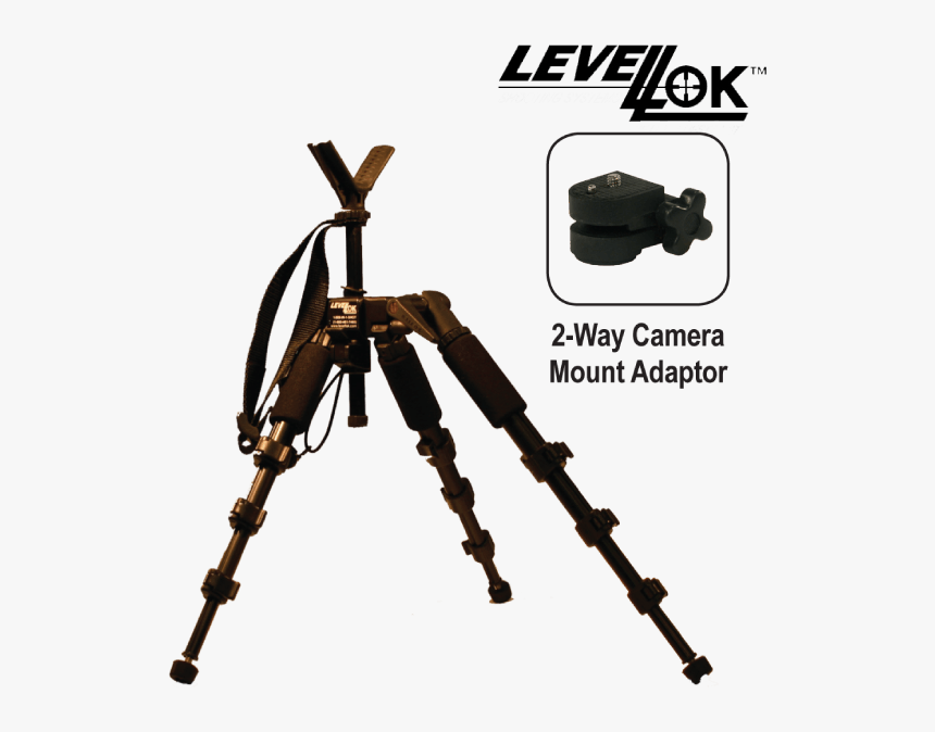 Convertible Tripod Shooting Rest - Tripod Shooting Mount, HD Png Download
