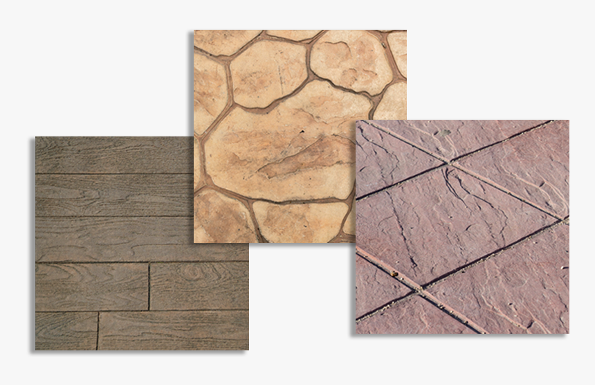 Decorative Concrete Floor Stamps - Plank, HD Png Download