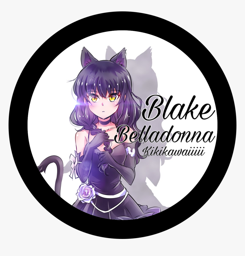 #blakebelladonna #rwby #rwby Blake #profilepic #anime - Anime Neko Girl Dress, HD Png Download
