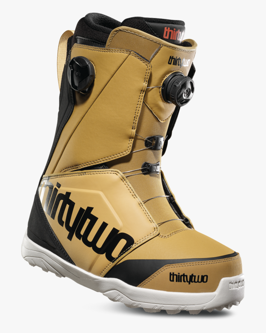 Thirtytwo Lashed Double Boa Snowboard Boots Gold/black, HD Png Download