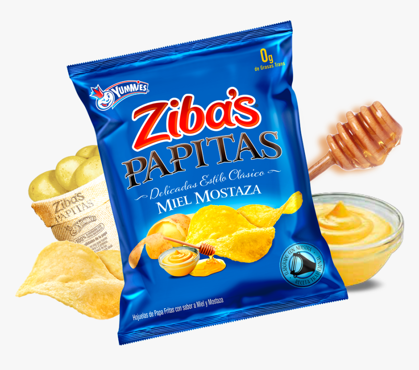 Zibas Papitas Miel Mostaza, HD Png Download