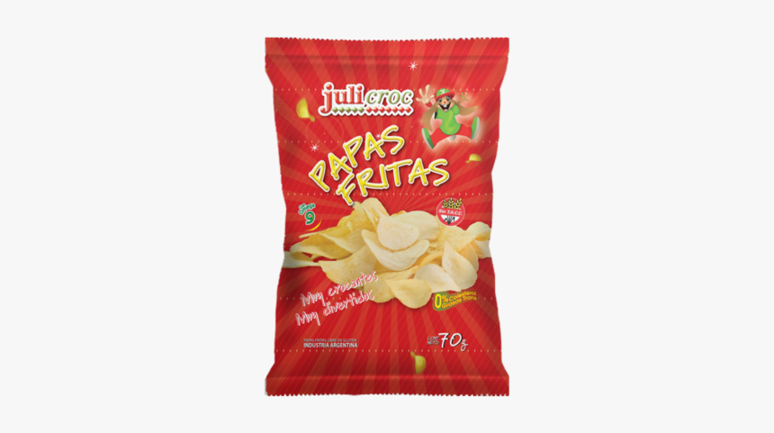 Papas Fritas - 70 Gr - Julicroc - Papas Fritas Julicroc, HD Png Download